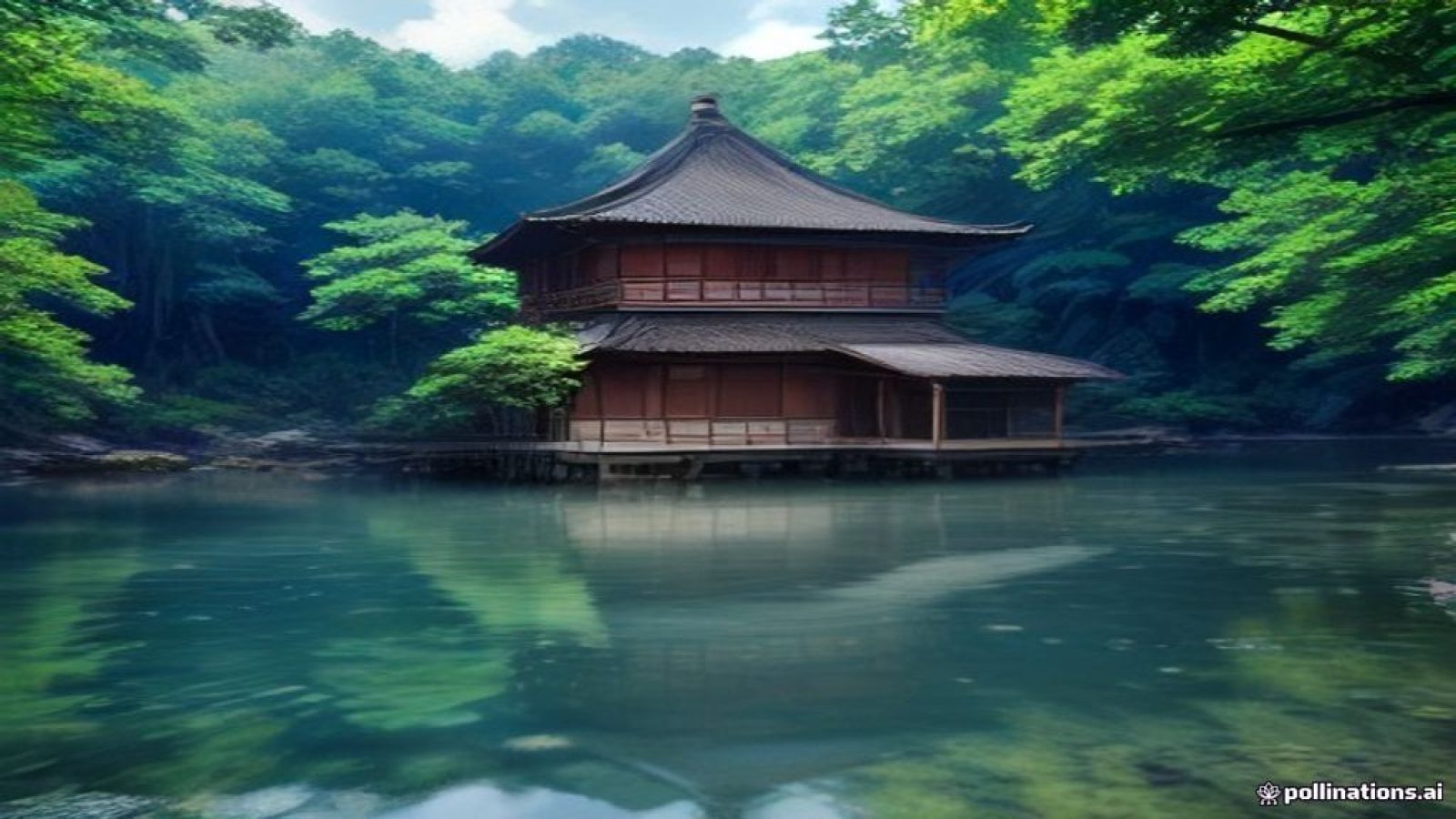 深墨绿色调的科技工作台背景，屏幕上排列着整齐的自动化任务流程线条，整体氛围沉稳庄重